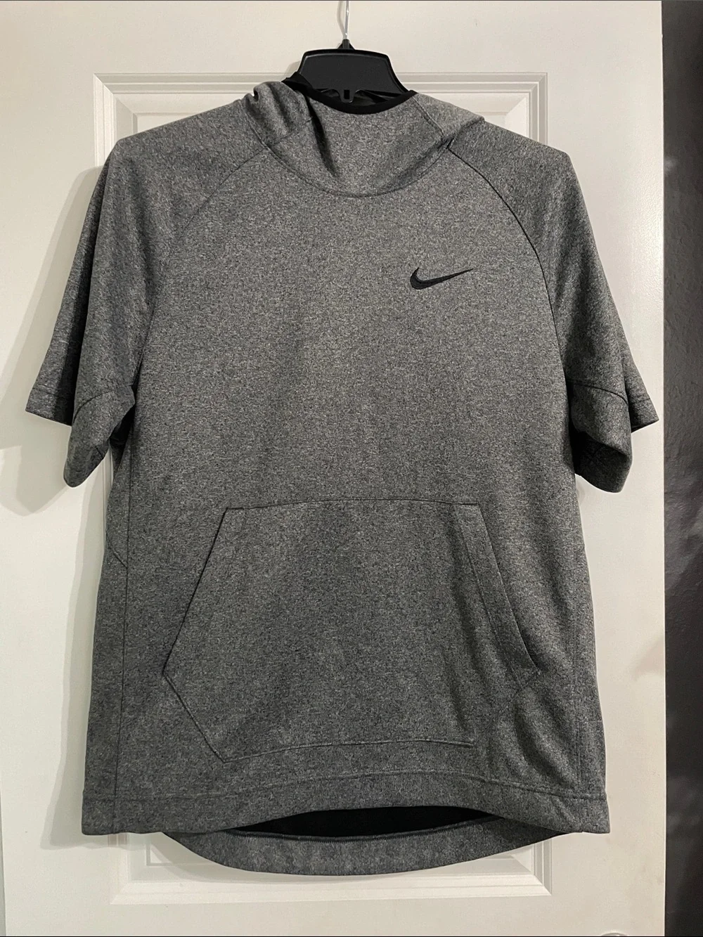 Nike Men's Dry Spotlight Basketball Dri Fit Short Sleeve Hoodie Size Large